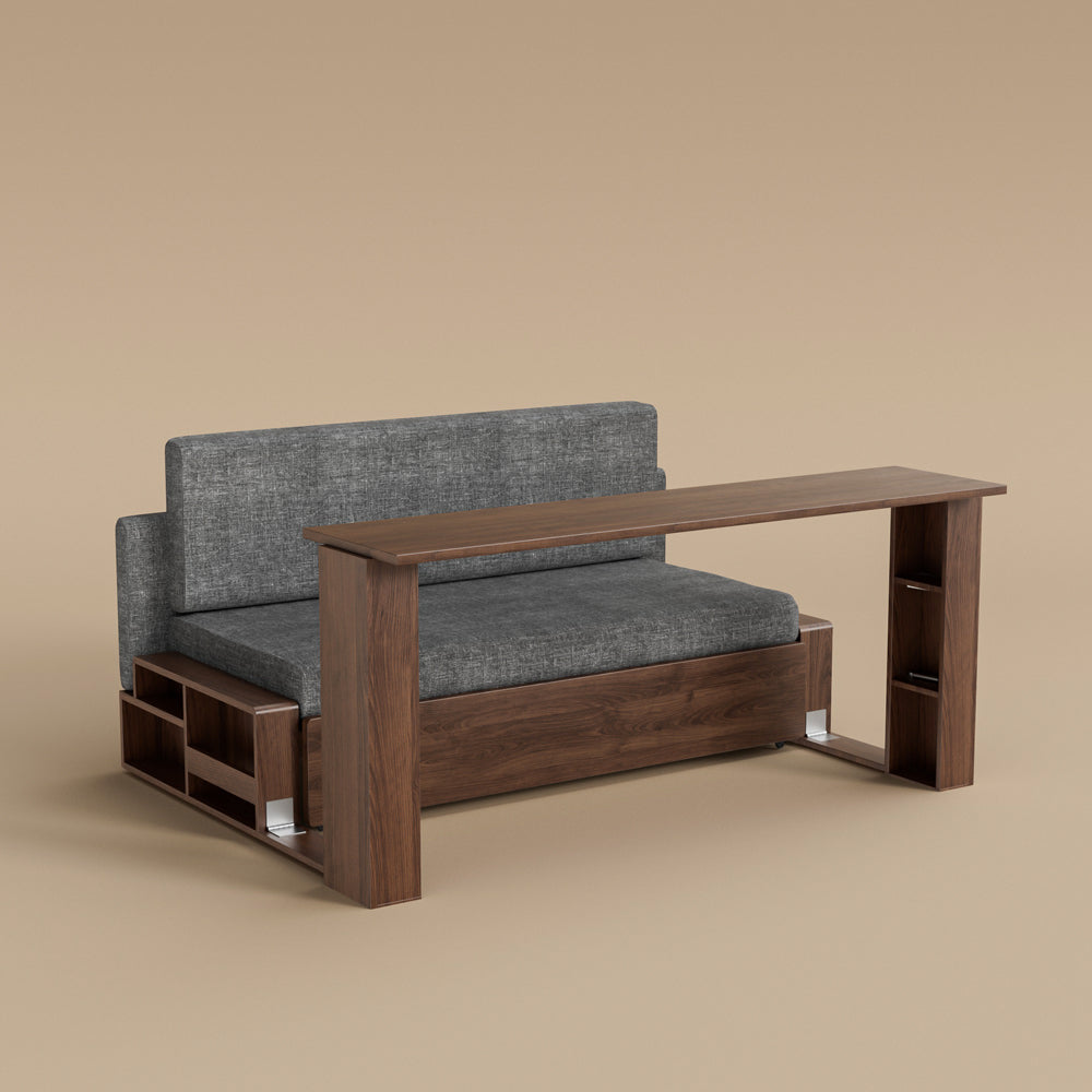 Modern Storage Sofa Bed with Lift-up Function Space-saving Design Elegant and Practical