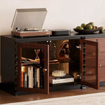 Load image into Gallery viewer, Modular Wooden TV Stand Set Optional Combination Media Console with Storage Cabinets
