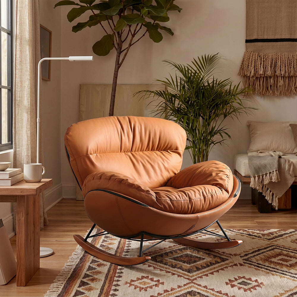 Rocking Accent Chair with Plush Cushioning