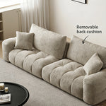 Load image into Gallery viewer, Modern Tufted Chenille Sofa with Deep Adjustable Seating
