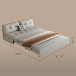Load image into Gallery viewer, Sofa Bed Foldable Space-saving with Storage Velvet Upholstery Foam Cushion

