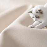 Load image into Gallery viewer, Modern Low-Profile Cat-Scratch Leather Sofa
