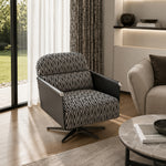 Load image into Gallery viewer, Modern Geometric Pattern Lounge Chair for Living Room
