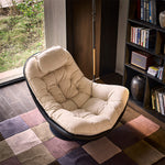 Load image into Gallery viewer, Modern Oversized Swivel Lounge Chair with Plush Cushion Deep Seat Accent Chair
