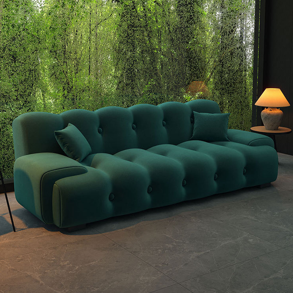 Modern Tufted Velvet Sofa Bed Convertible Sleeper Couch
