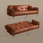 Load image into Gallery viewer, Modern Folding Sofa Bed with Tufted Upholstery and Convertible Sleeper Design
