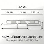 Load image into Gallery viewer, Modern Modular Washable Fabric Sectional Sofa
