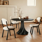 Load image into Gallery viewer, Contemporary Modern White Ash Solid Wood Surface Dinning Table
