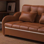 Load image into Gallery viewer, Modern Extendable Sofa Bed with Pull-Out Sleeping Platform
