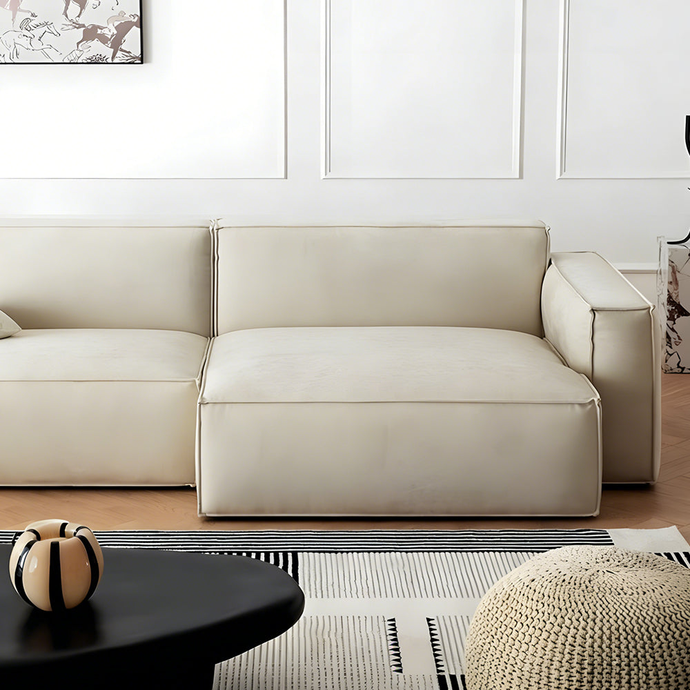 Modern Modular Washable Fabric Sectional Sofa