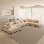 Load image into Gallery viewer, 165.35" Modern Modular Sectional Sofa Deep Seat Tufted Fabric Couch Minimalist Lounge Sofa

