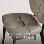 Load image into Gallery viewer, Modern Upholstered Dining Chair with Cushioned Tufted Backrest 2 Piece

