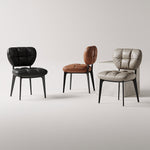 Load image into Gallery viewer, Modern Upholstered Dining Chair with Cushioned Tufted Backrest 2 Piece
