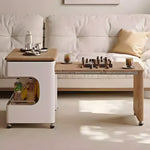 Load image into Gallery viewer, Modern Multi-Functional Coffee Table with Foldable Lift-Top Rotatable &amp; Extendable Design
