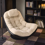 Load image into Gallery viewer, Modern Oversized Swivel Lounge Chair with Plush Cushion Deep Seat Accent Chair
