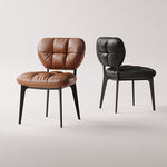 Load image into Gallery viewer, Modern Upholstered Dining Chair with Cushioned Tufted Backrest 2 Piece
