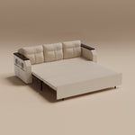 Load image into Gallery viewer, 83'' Modern Convertible Sofa Bed with Storage Contemporary Upholstered Sleeper Sofa
