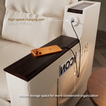 Load image into Gallery viewer, 83'' 3-Seater Pull-Out Sleeper Sofa with Storage &amp; USB Port
