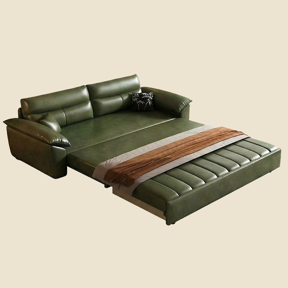 89.7'' Cat Scratch-Resistant Sofa Bed Hidden Storage Convertible Design Durable Comfort