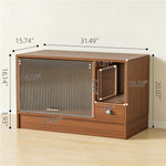 Load image into Gallery viewer, Modern Modular Storage Cabinet Pet Friendly Sideboard Multi Functional Cabinet
