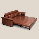 Load image into Gallery viewer, 89.7'' Cat Scratch-Resistant Sofa Bed Hidden Storage Convertible Design Durable Comfort
