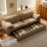 Load image into Gallery viewer, Modern Upholstered Convertible Sofa Bed for Living Room and Guest Use
