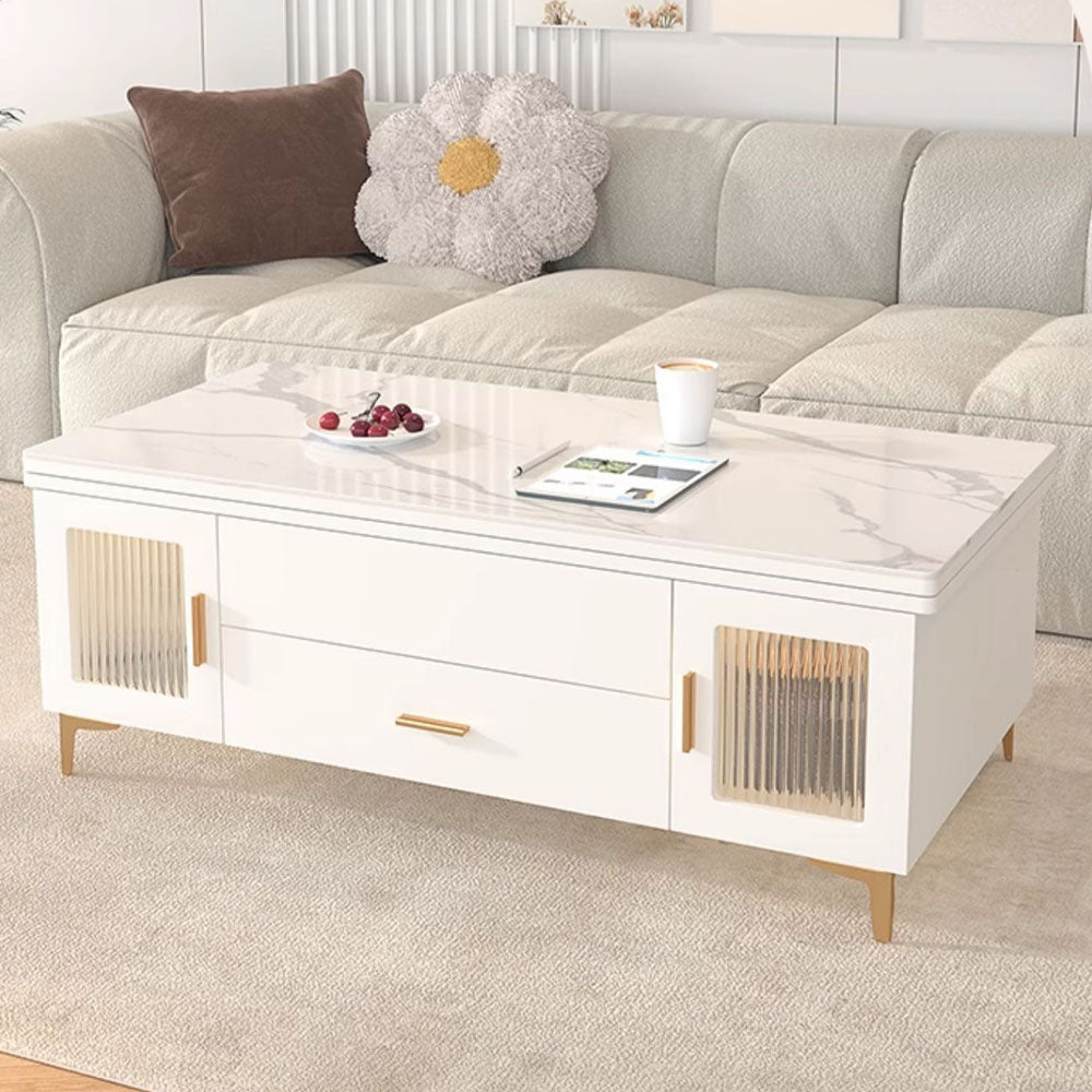 47.2'' Modern Multifunctional Lift-Top Coffee Table with Storage Dual-Use Coffee & Dining Table