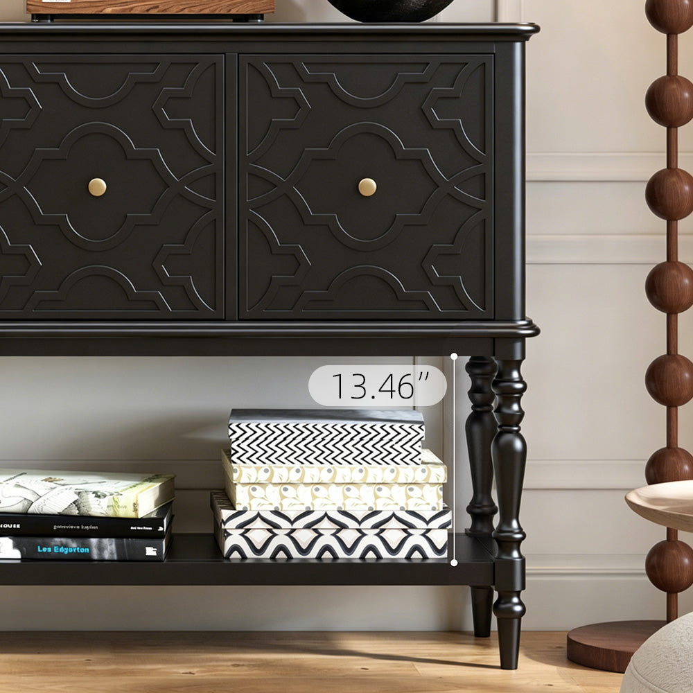 Retro Traditional Storage Sideboard Buffet for Home Entry