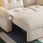 Load image into Gallery viewer, Modern Convertible Sofa Bed Tufted Fabric Sleeper Sofa Space Saving Pull Out Couch  Description
