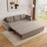 Load image into Gallery viewer, 83'' Modern Convertible Sofa Bed with Storage Contemporary Upholstered Sleeper Sofa
