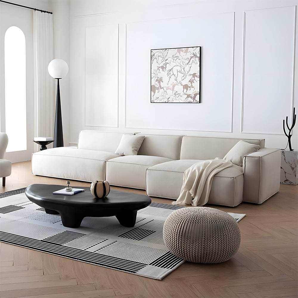 Modern Modular Washable Fabric Sectional Sofa