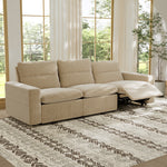Load image into Gallery viewer, 115.35'' CloudLuxe Power Reclining 3-Seat Sofa Linen Fabric Cloud Comfort
