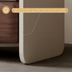 Load image into Gallery viewer, Sleek Modern Nightstand with Curved Edges Wooden Storage Drawer
