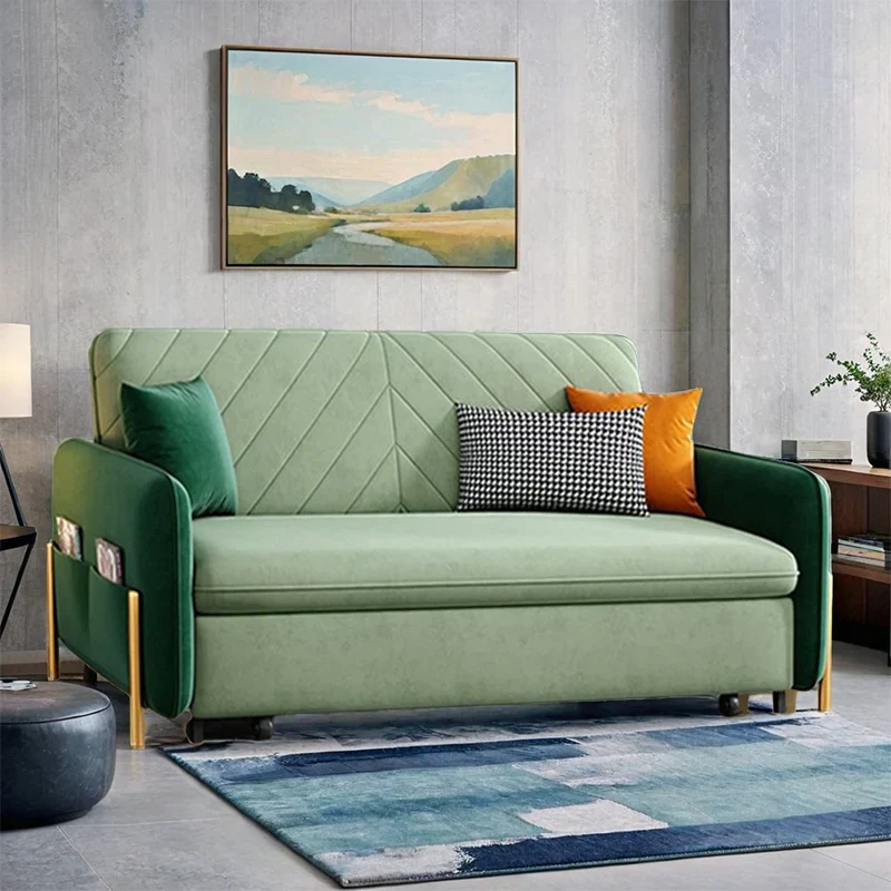 light green sofa bed