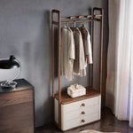 Load image into Gallery viewer, Coat Rack with Storage Drawers Modern Minimalist Design Versatile Hanging Storage Solution
