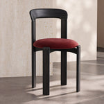 Load image into Gallery viewer, Set of 2 Modern Chic Solid Wood Frame Dinning Chair with Upholstered Cushion
