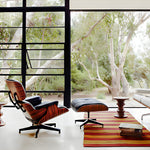 Load image into Gallery viewer, Mid Century Modern Lounge Chair Faux Leather Upholstery Walnut Wood Veneer Recliner Armchair
