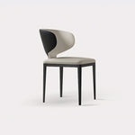 Load image into Gallery viewer, Modern Upholstered Dining Chair with Sculptural Curved Backrest 1 Piece
