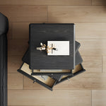 Load image into Gallery viewer, Modern Rotating Nightstand with 3 Spacious Drawers
