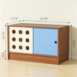 Load image into Gallery viewer, Modern Modular Storage Cabinet Pet Friendly Sideboard Multi Functional Cabinet
