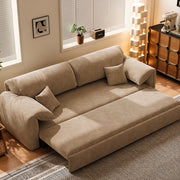 Modern Upholstered Convertible Sofa Bed for Living Room and Guest Use