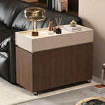 Load image into Gallery viewer, Modern Hidden Litter Box Cabinet Pet House End Table Storage Unit
