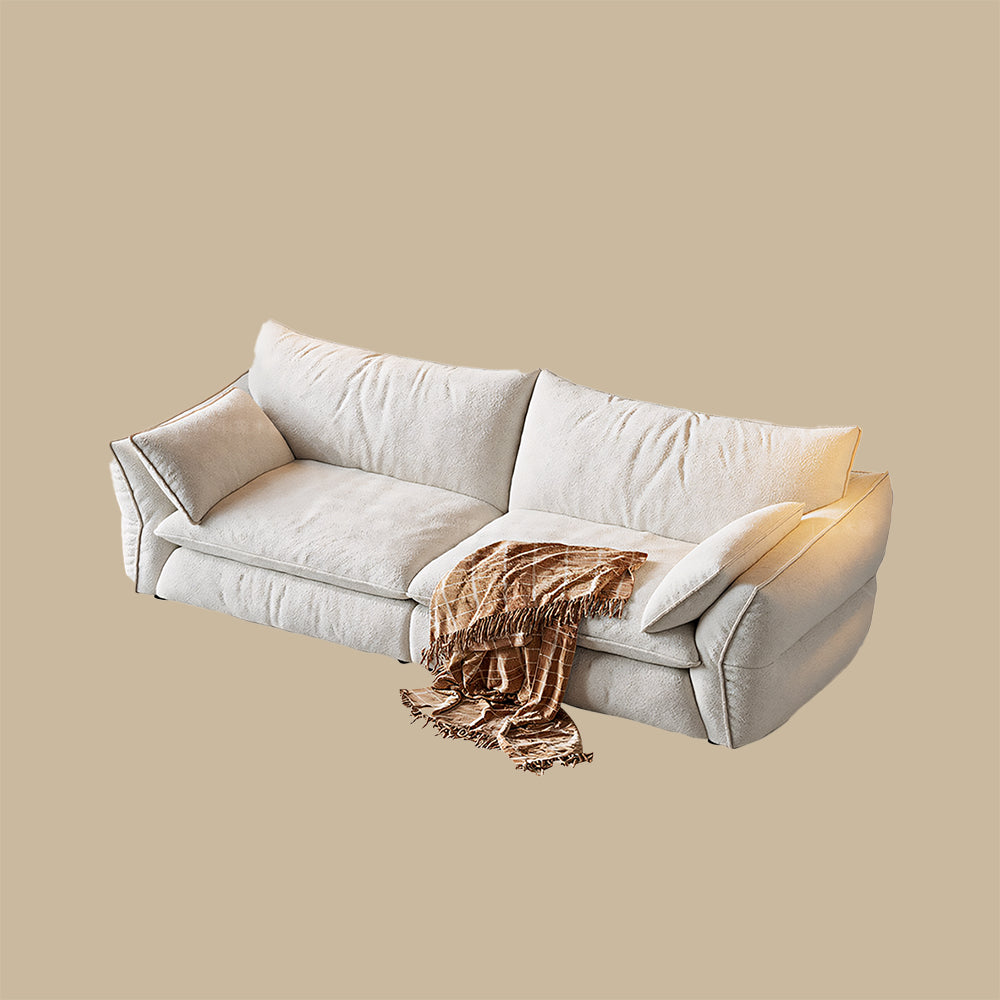 Modern Cloud Chenille Loveseat Removable Cover Deep Seat Sofa Pet Friendly