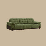 Load image into Gallery viewer, 126.7'' Modern Power Reclining Fabric Sofa Remote Control Adjustable Deep Seat Lounge Couch
