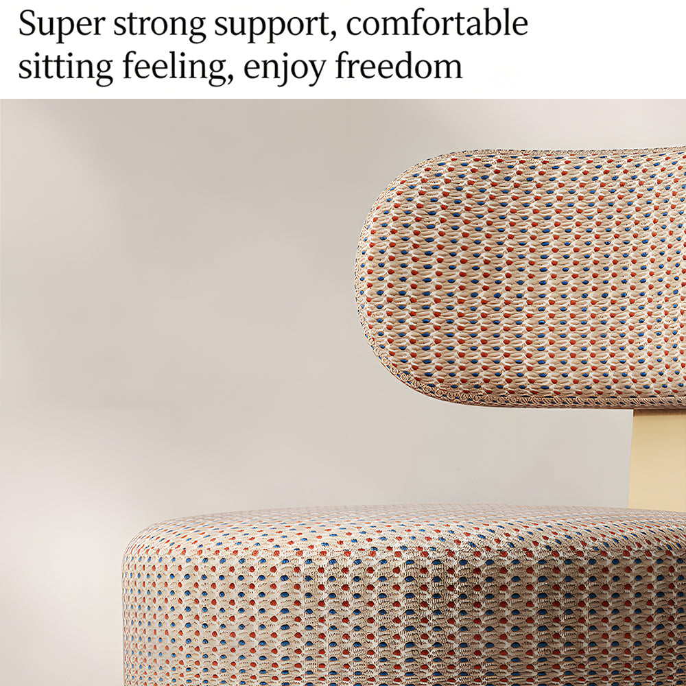 1 Piece Modern Upholstered Adjustable Bar Stool with Gold Metal Base