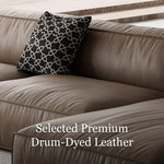 Load image into Gallery viewer, Modern Modular Top-Grain Leather Sectional Sofa

