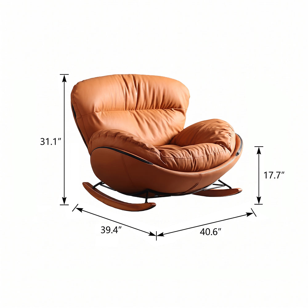 Rocking Accent Chair with Plush Cushioning