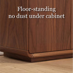Load image into Gallery viewer, 55.1''/62.9'' Modern Walnut Shoe Cabinet with Storage Drawers Large Capacity Entryway Organizer
