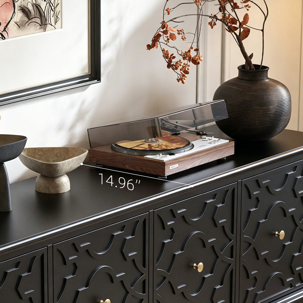Retro Traditional Storage Sideboard Buffet for Home Entry
