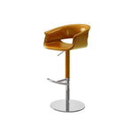 Load image into Gallery viewer, Modern Adjustable Swivel Bar Stool PU Leather Seat Gas Lift Height Adjustable Counter Bar Chair 1 Piece
